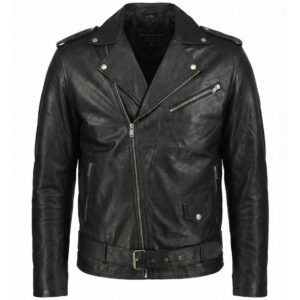Biker's leather jacket