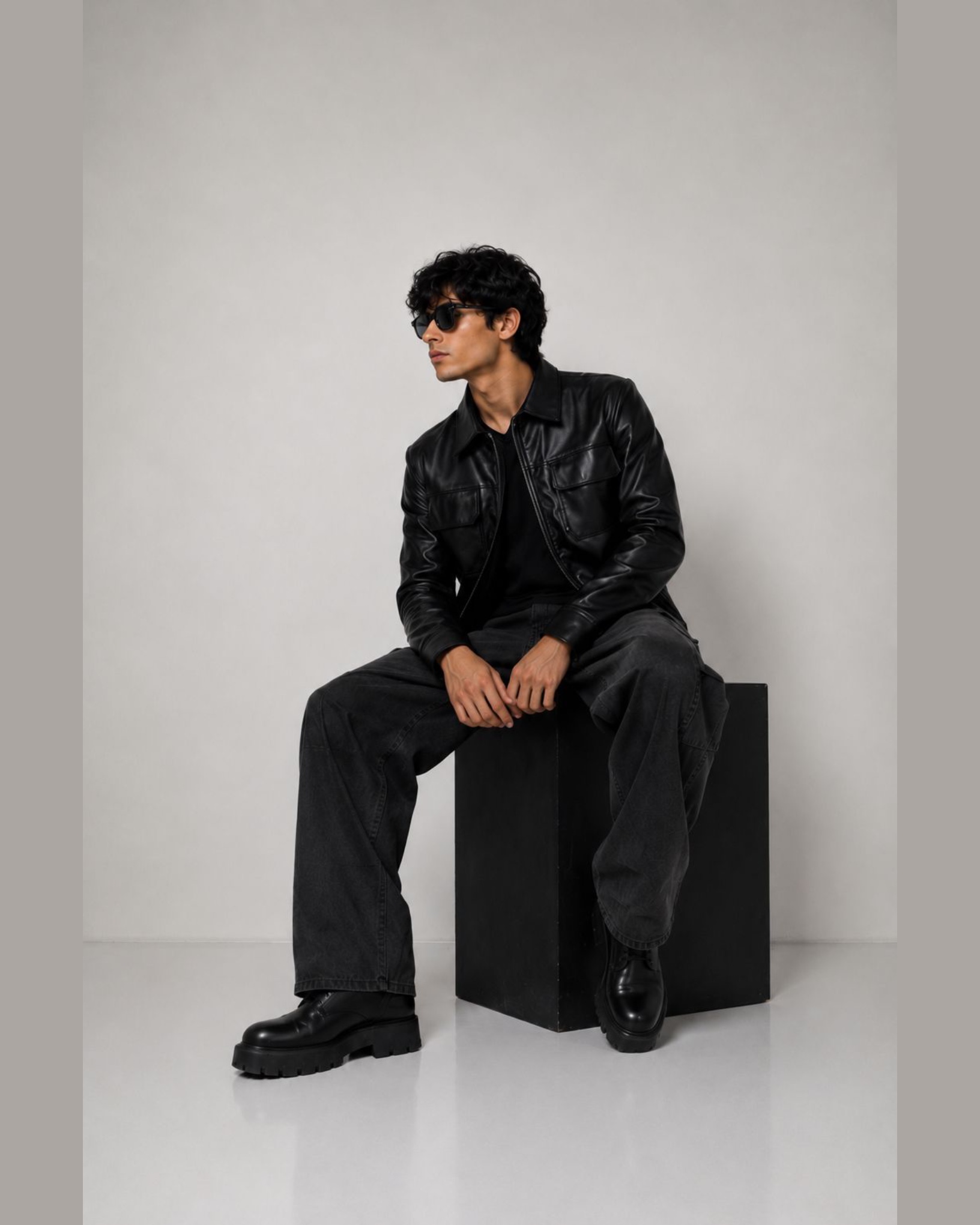 Hunter leather jacket - Image 2